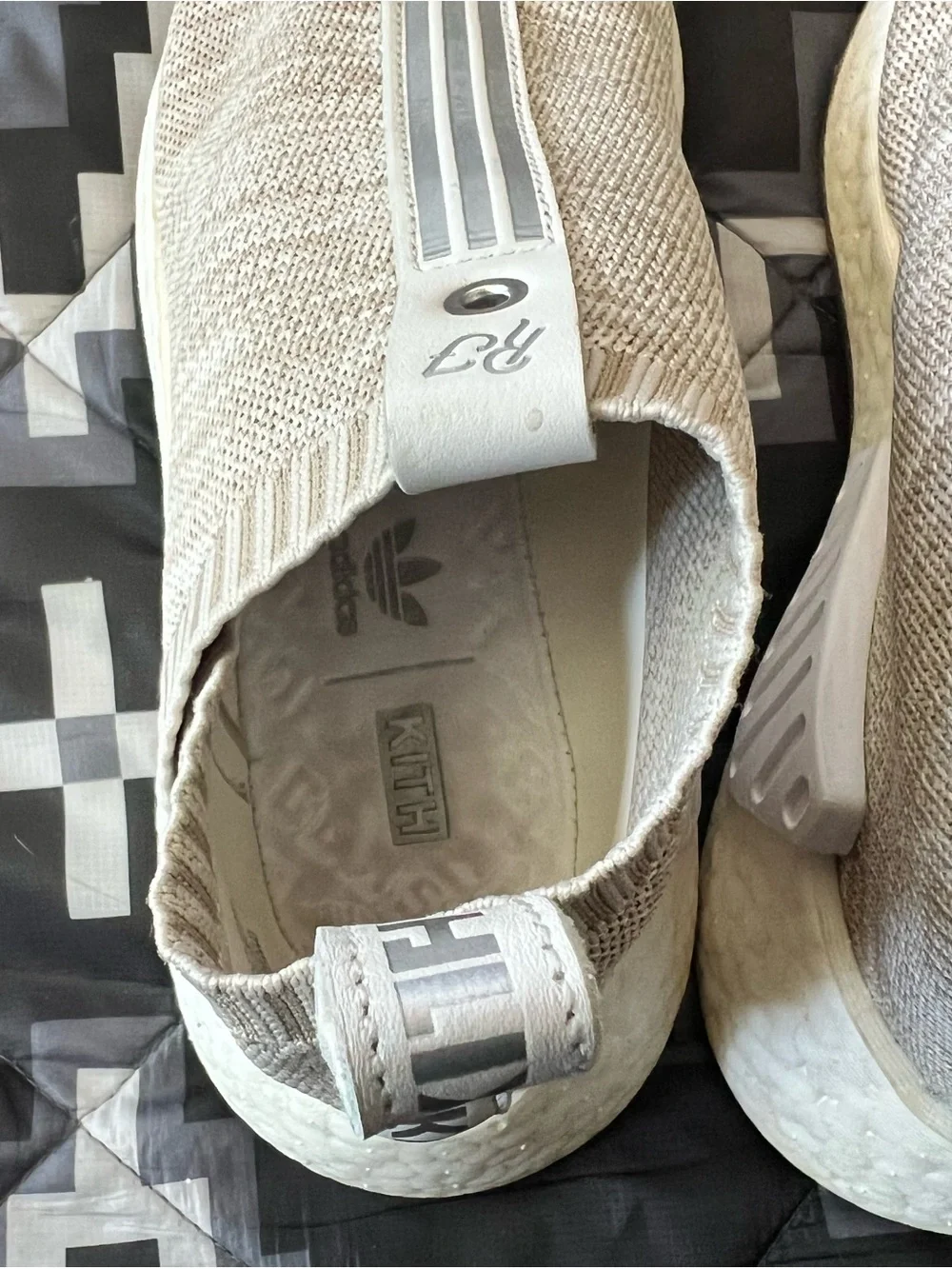 Adidas NMD CS2 Primeknit Kith x Naked Sandstone